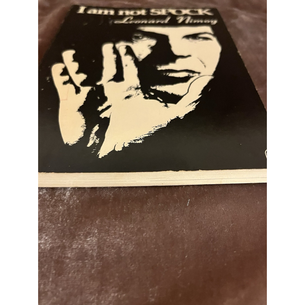 VTG I AM NOT SPOCK Leonard Nimoy 1st printing 1975 Book Star Trek SEE ALL - Picture 6 of 16